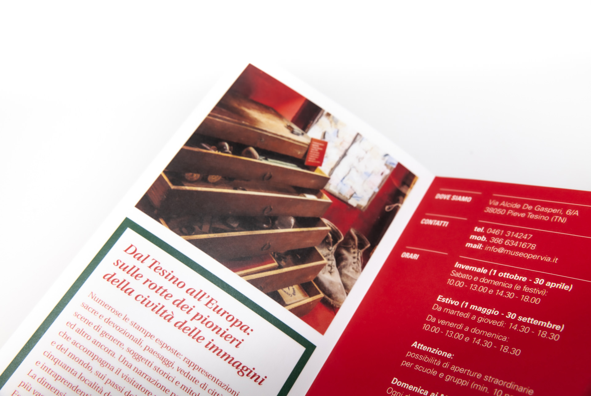 Brand identity Fondazione De Gasperi