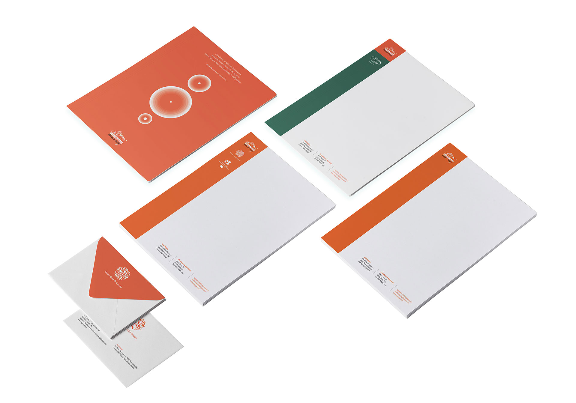 Brand identity Fondazione De Gasperi