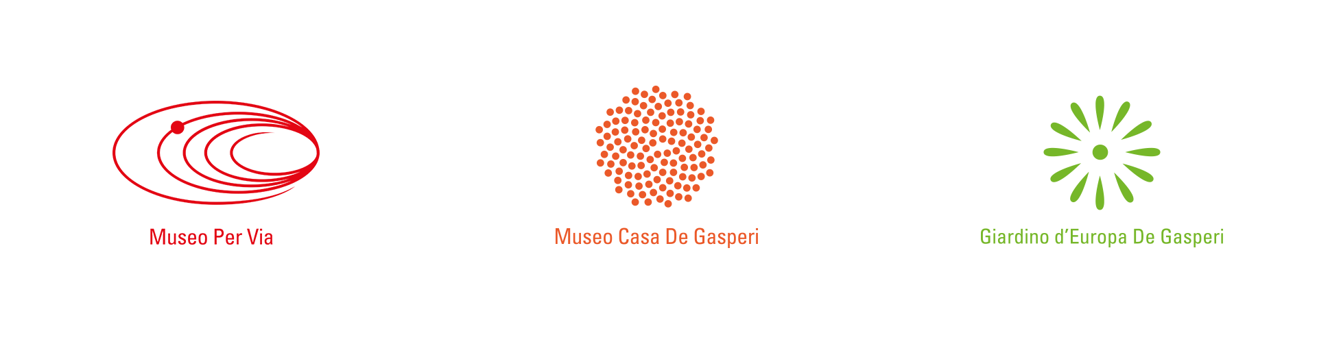 Brand identity Fondazione De Gasperi