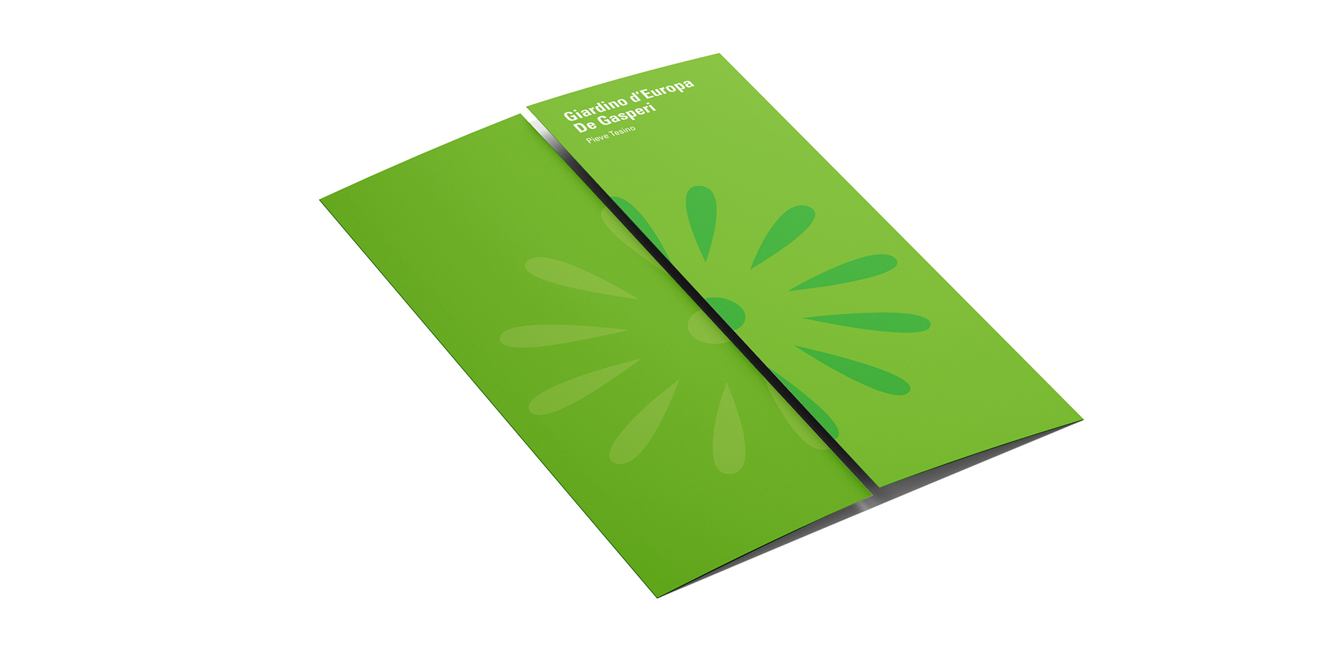 Progetto grafico Giardino d'Europa De Gasperi