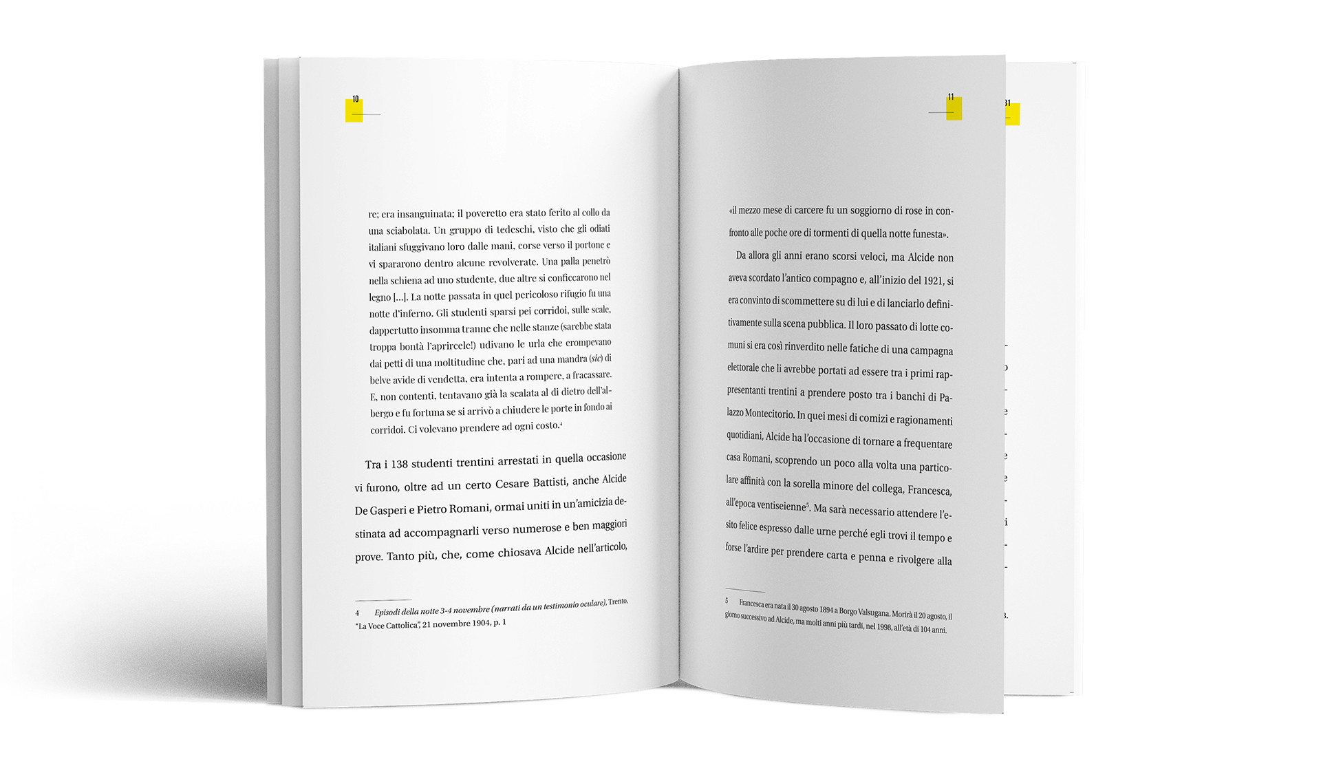 Grafica e impaginazione libro Alcide e Francesca