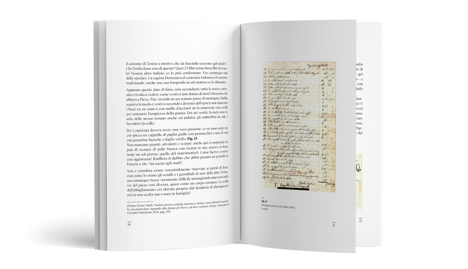 Grafica e impaginazione libro Emilia Fietta