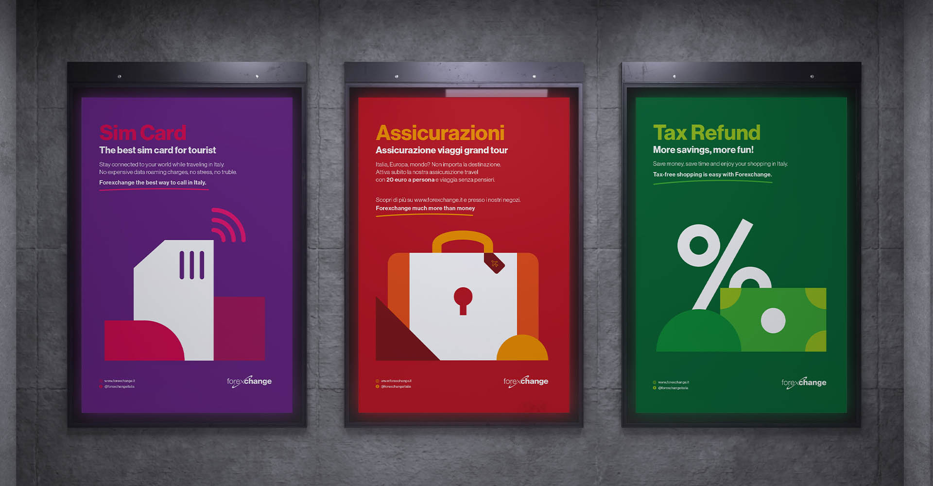 Branding dei servizi Forexchange