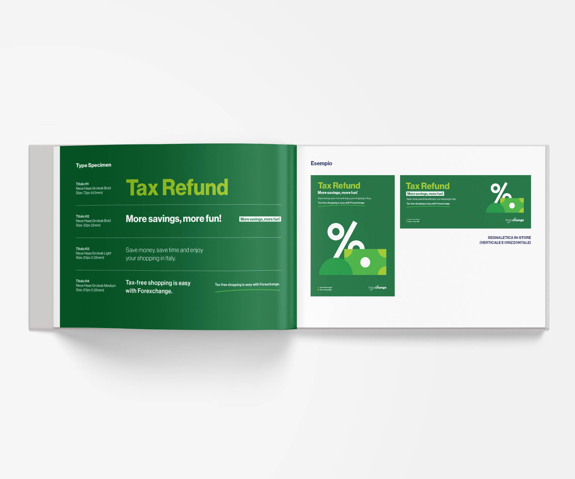 Branding dei servizi Forexchange